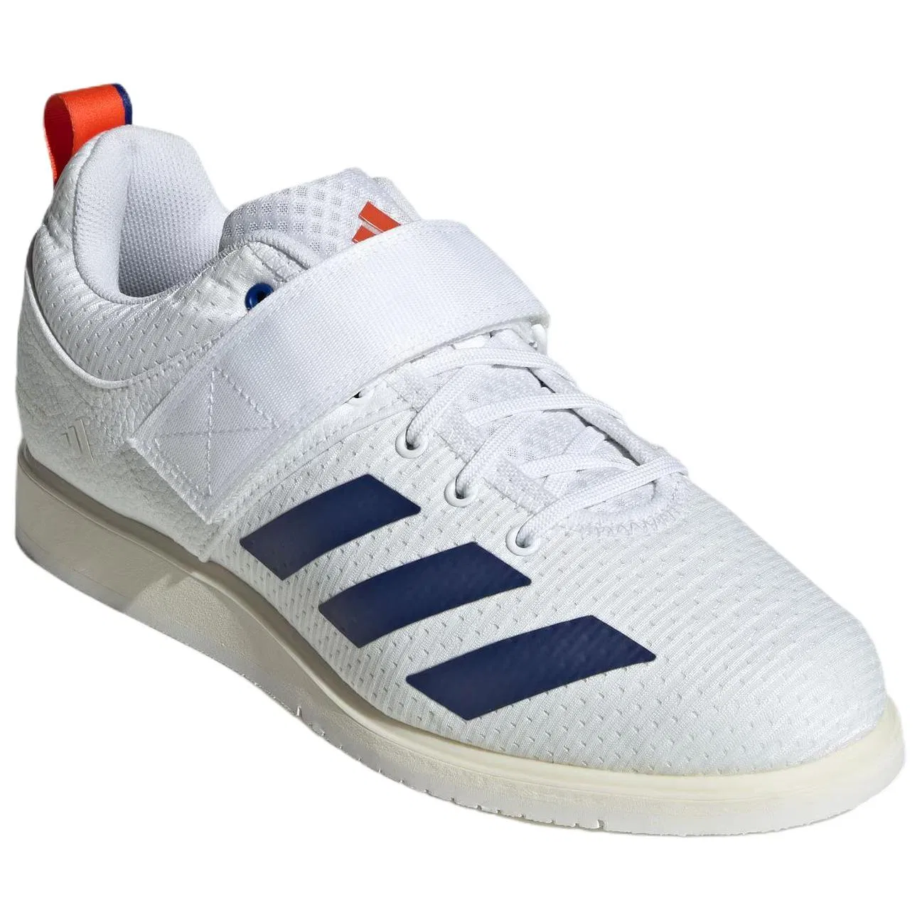 Кроссовки для тренировок Adidas Powerlift 5 White Blue — фото 3