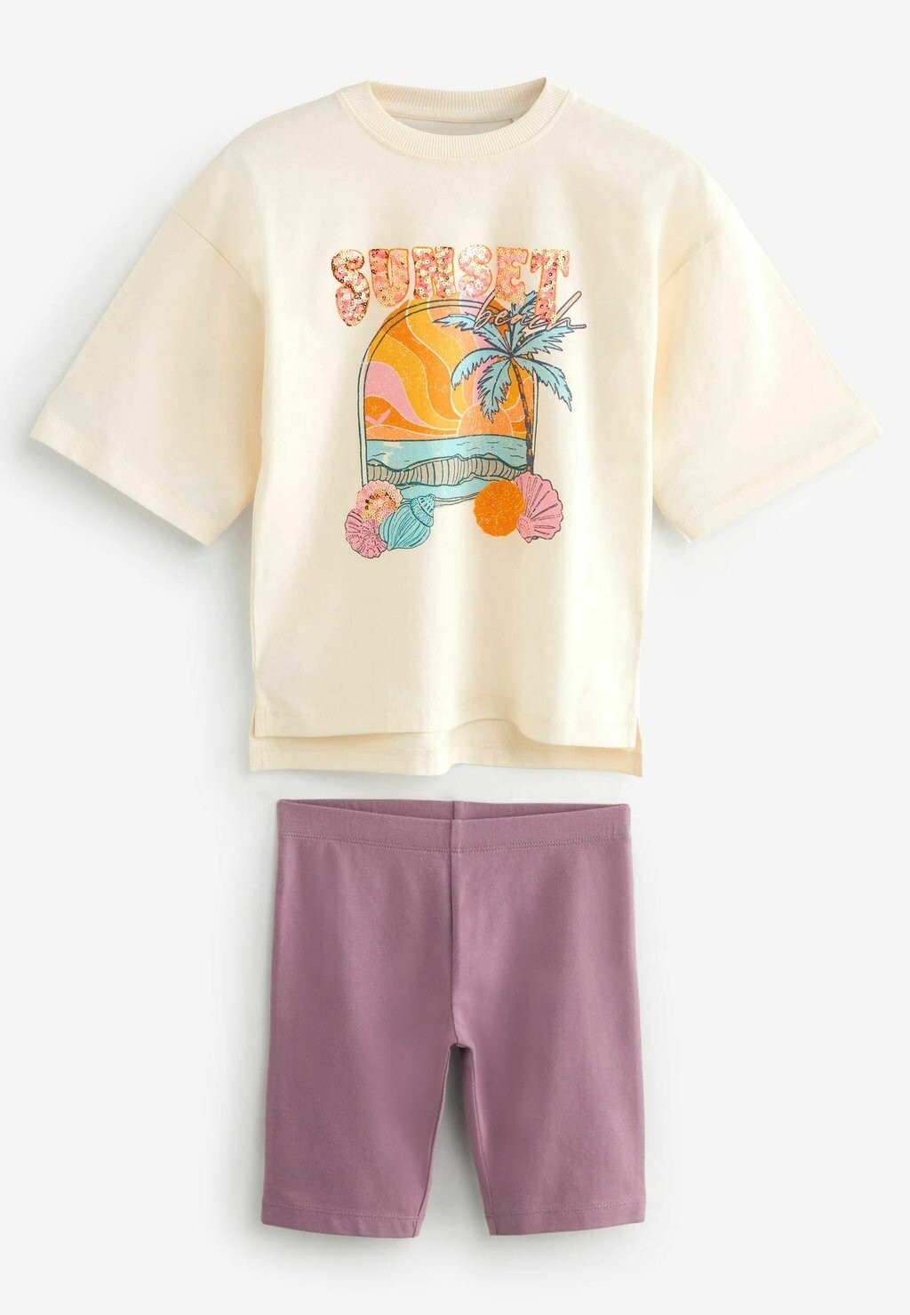 

Пижамный комплект 2 Pack Regular Fit Next, фиолетовый