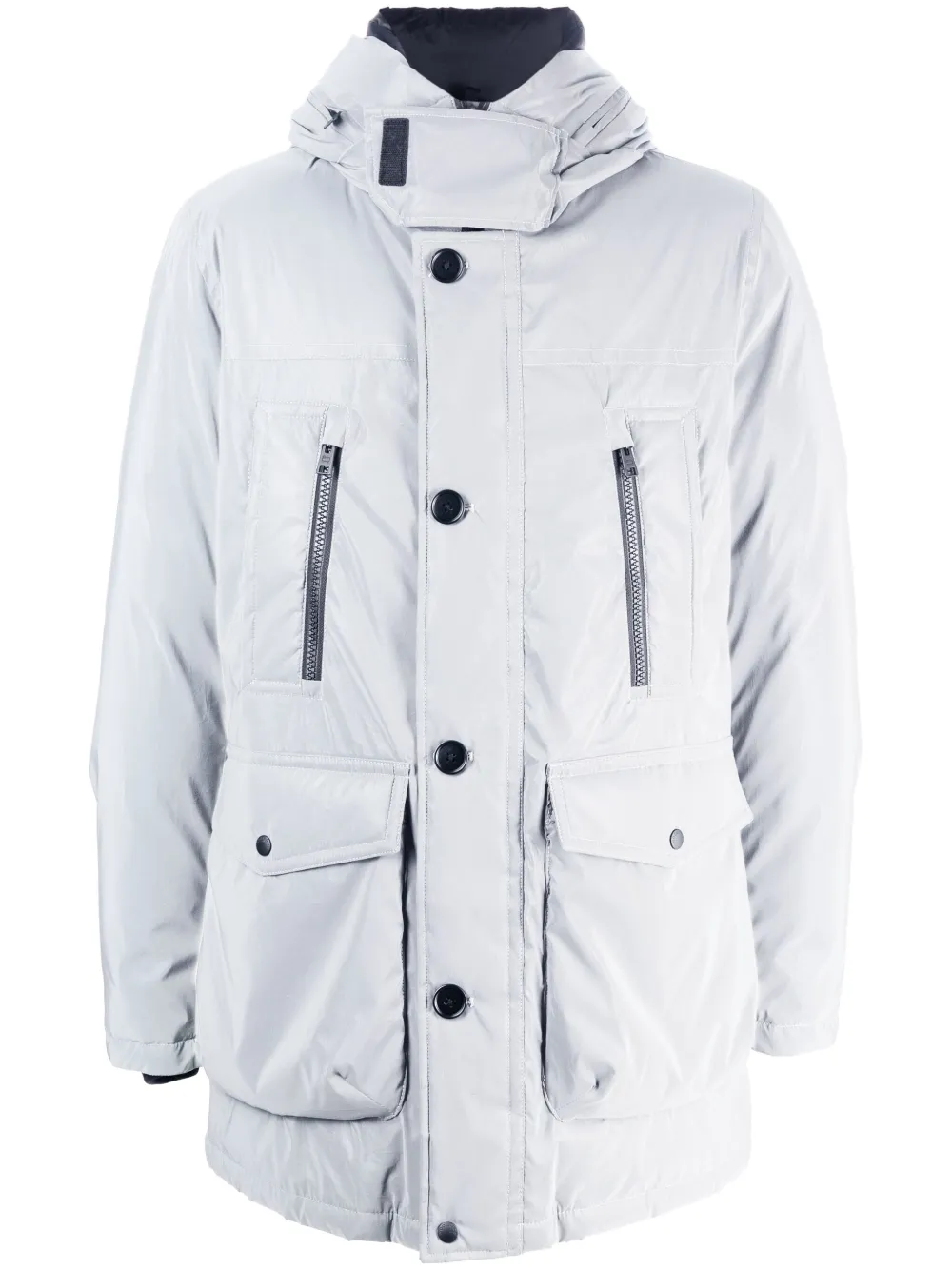 

Парка Arctic со светоотражающим эффектом WOOLRICH, серый