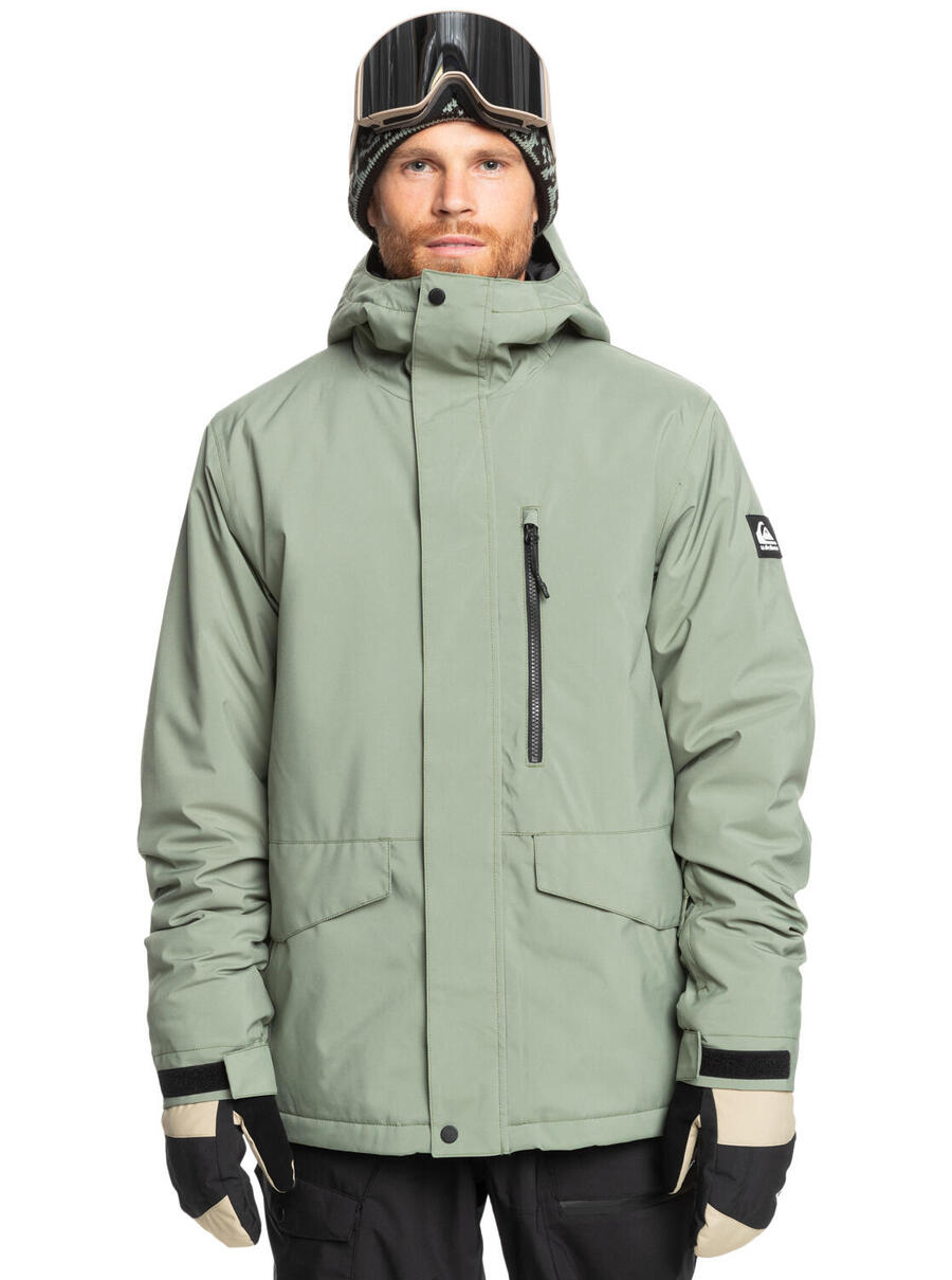 

QUIKSILVER Куртка для сноуборда MISSION SOLID Green Men