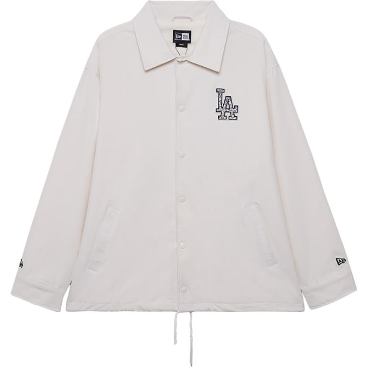 

New Era Синяя и белая фарфоровая куртка унисекс белая, White