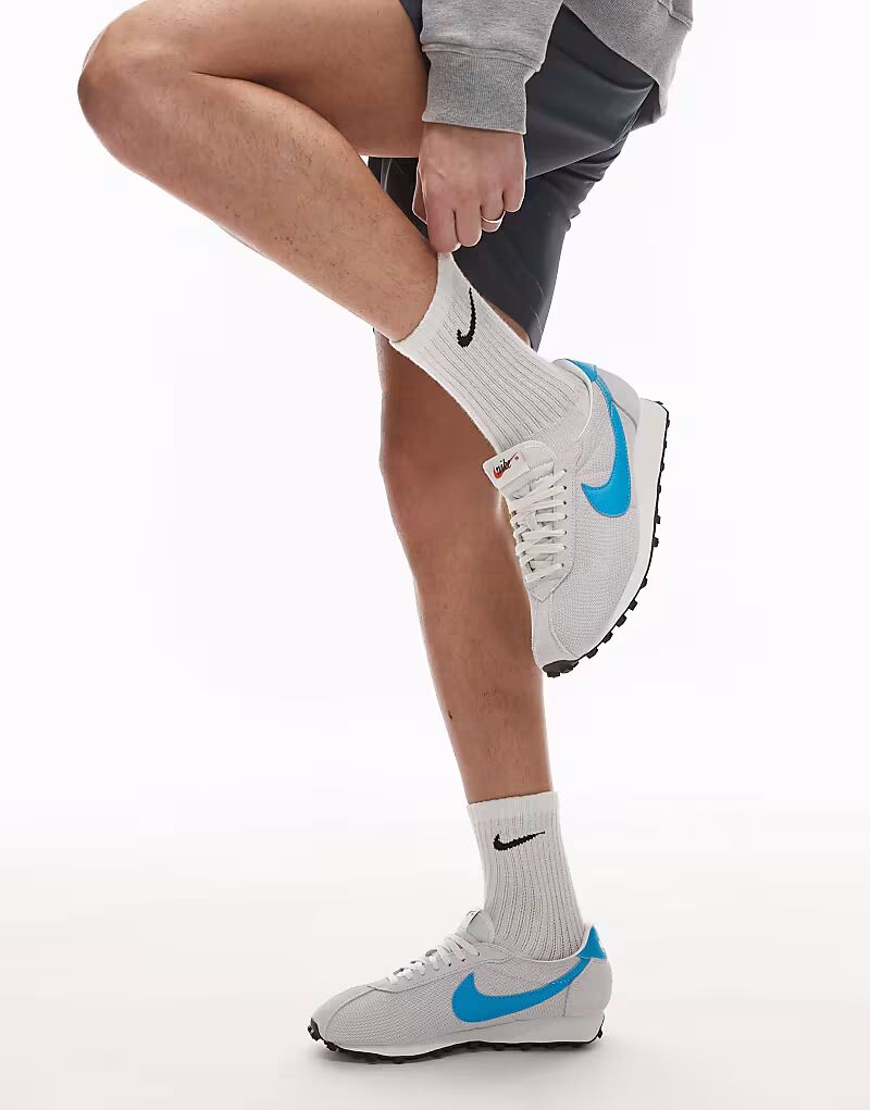 

Кроссовки Nike LD-1000 серого и синего цвета