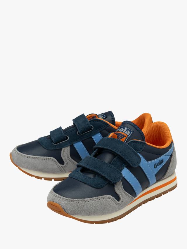 Детские кроссовки Daytona Pure Strap Low Cut Gola, Navy/Cement/Vista — фото 3