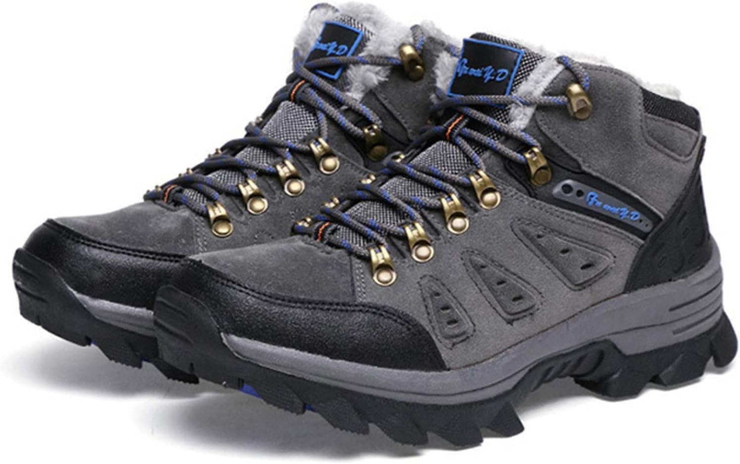 

Снегоступы для мужчин, зимние ботинки, теплая обувь для холодной погоды Soft Time Toy, серый