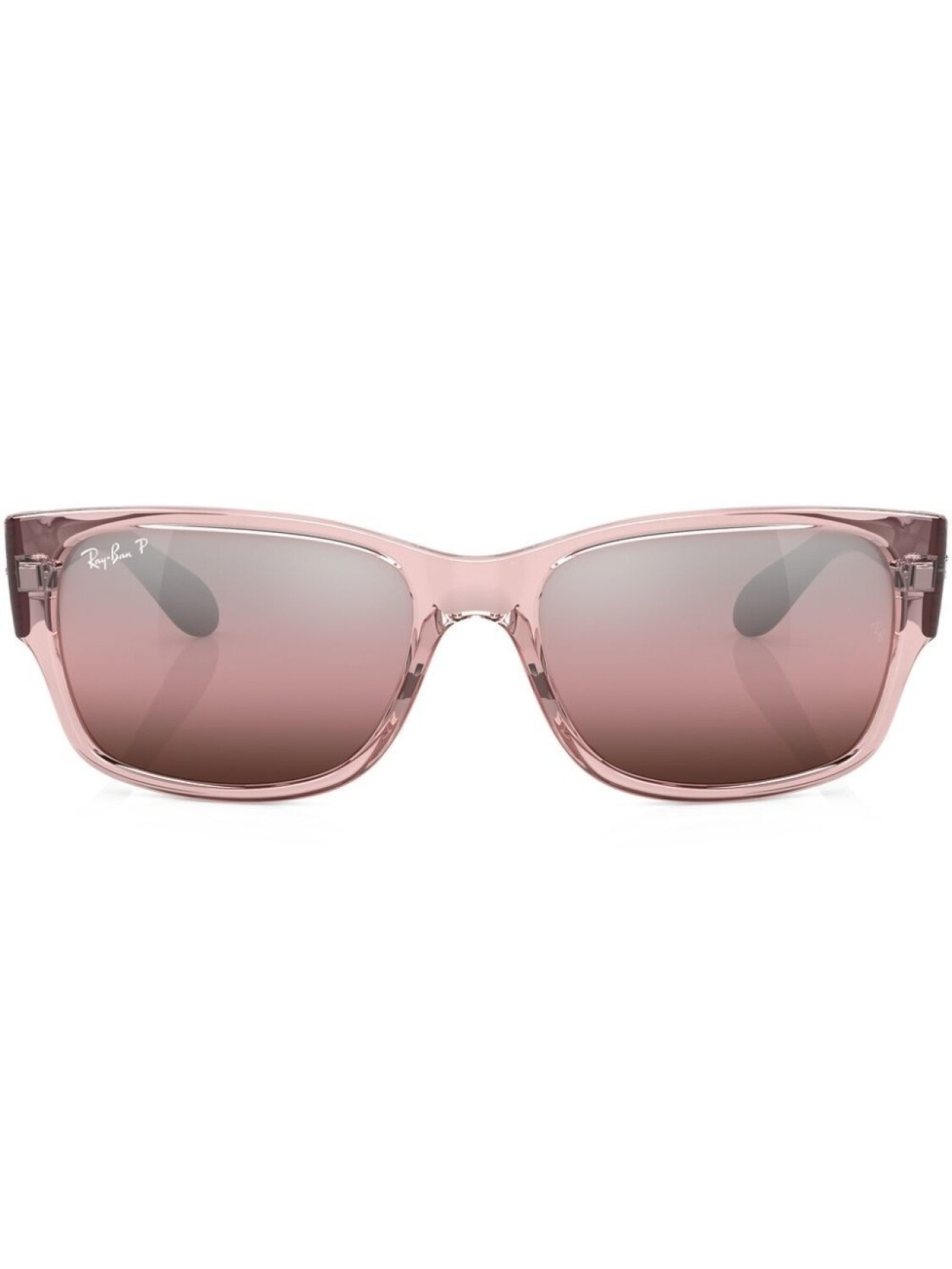 

Ray-Ban солнцезащитные очки Wayfarer, розовый