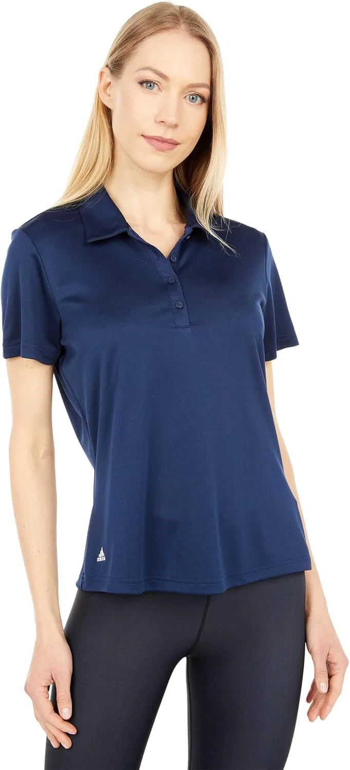 Пolo женское adidas Performance, цвет Collegiate Navy