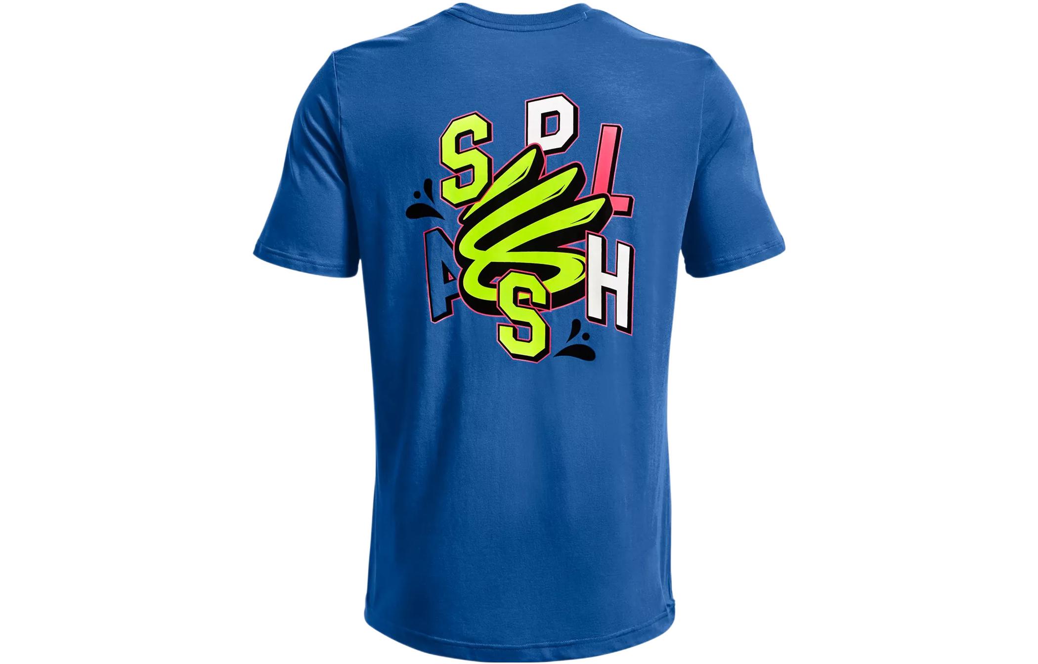 

Футболка мужская Under Armour с втачными рукавами, цвет Cyber Blue