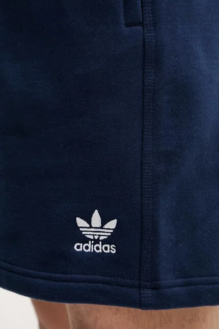 Шорты из хлопка Adidas Originals, синий — фото 4