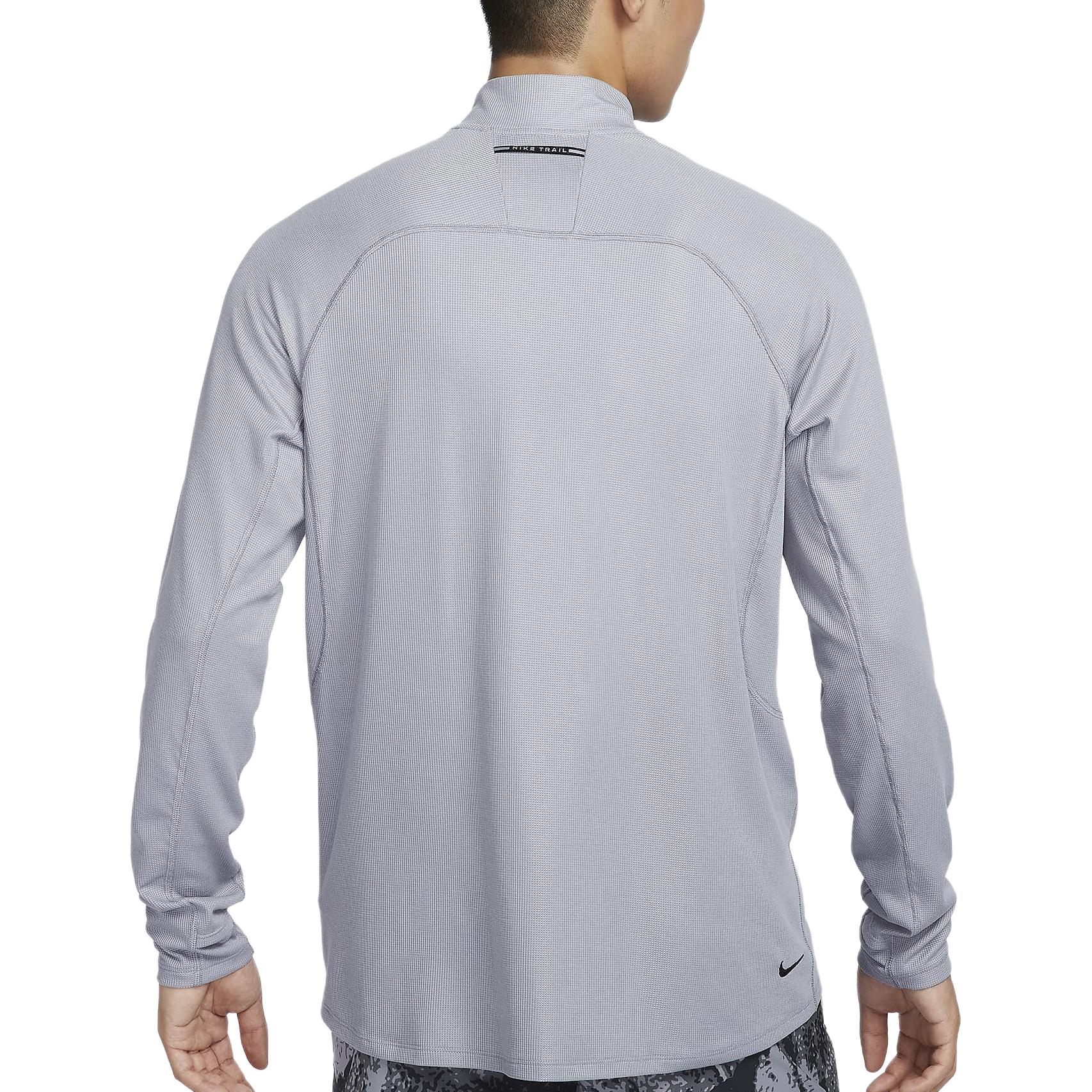 Trail Men's Dri-FIT 1/2-Zip Mid Layer Top Nike, серый — фото 4