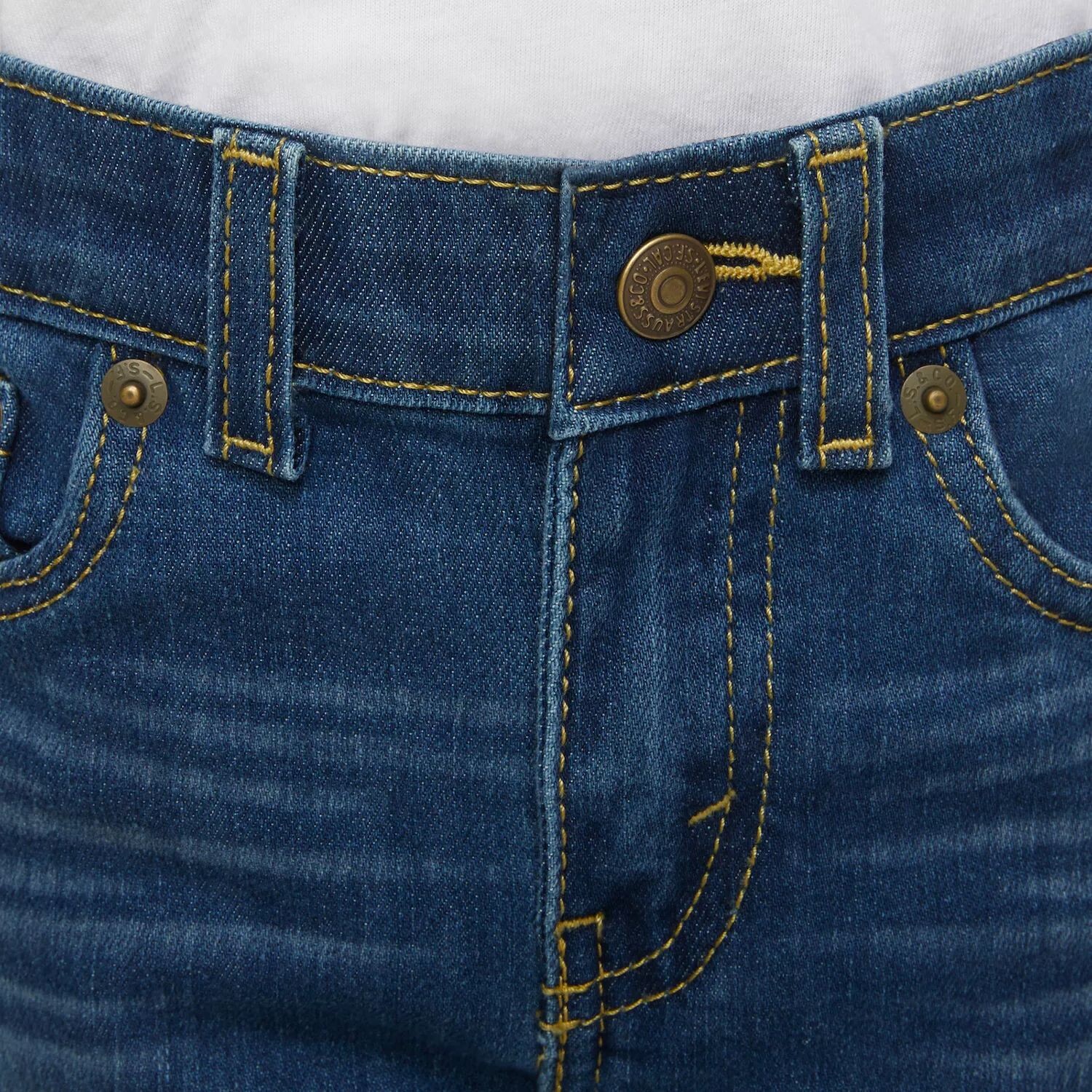Прямые джинсы Levi's 514 для мальчиков для малышей Levi's — фото 3