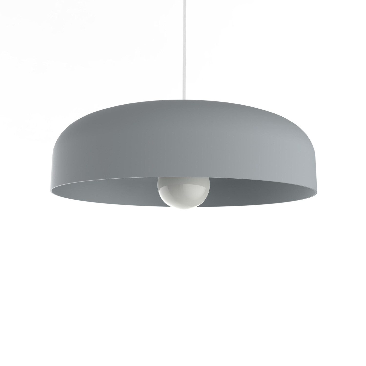

Подвесной светильник Lumicom, 40x40x10 см, серый