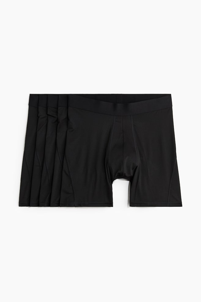 

Упаковка из 5 спортивных трусов DryMove H&M, черный