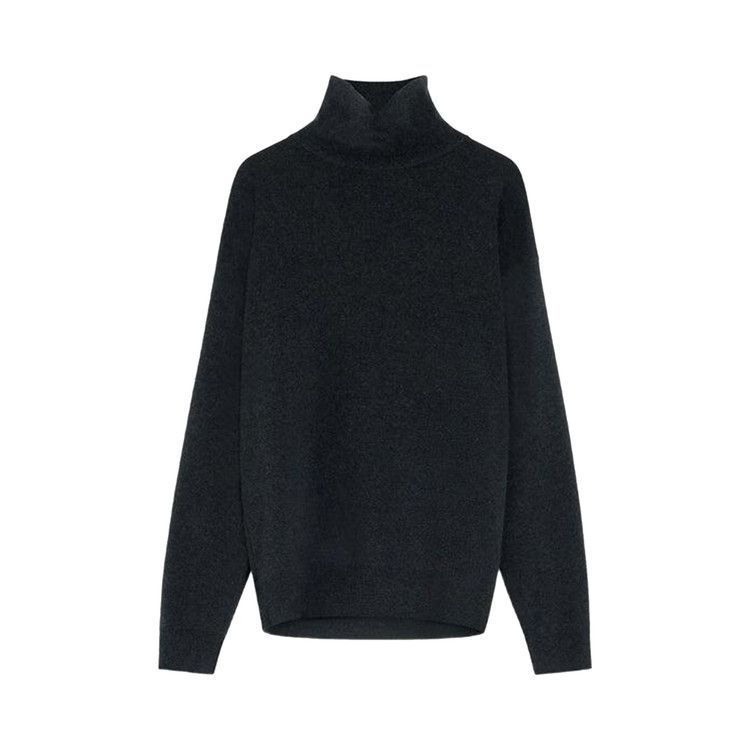 

Свитер Lemaire High Neck Sweater, Anthracite Melange