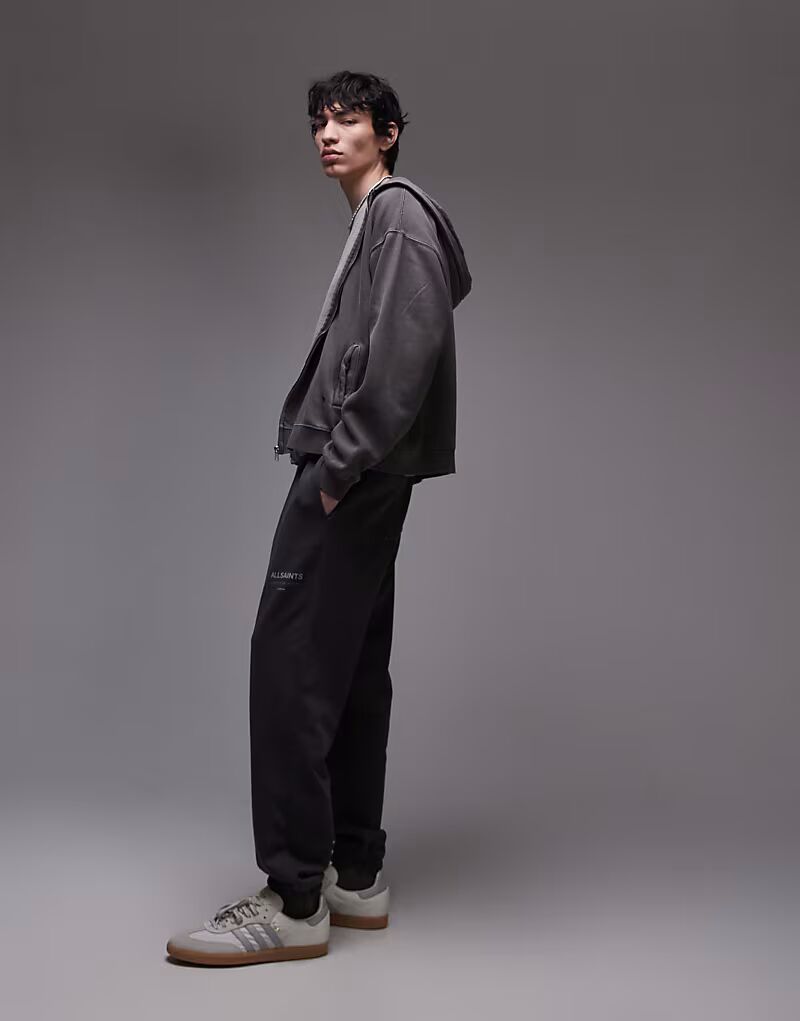 

Спортивные штаны AllSaints Underground в сером цвете