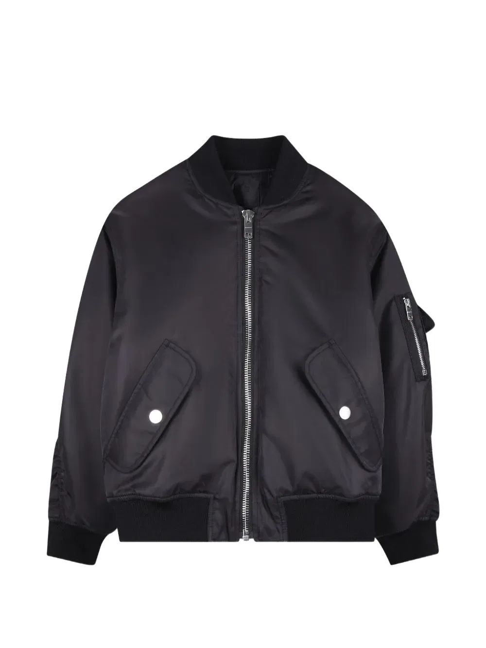 Куртка-бомбер на молнии Givenchy Kids, черный