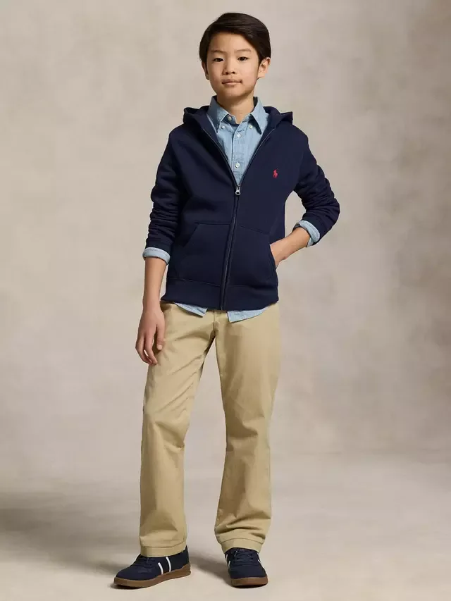 Детская толстовка Polo из хлопкового флиса Ralph Lauren — фото 2