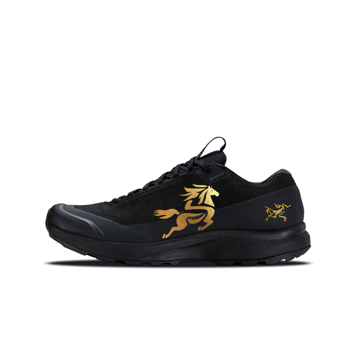 Aerios Fl 2 BNK Horse Hoof Disease Abrasion Resistant низкие кроссовки для активного отдыха мужские Arcteryx, черный-shopping bag — фото 3