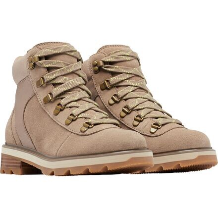 

Ботинки Lennox Hiker Stkd WP женские SOREL, цвет Omega Taupe/Gum 2