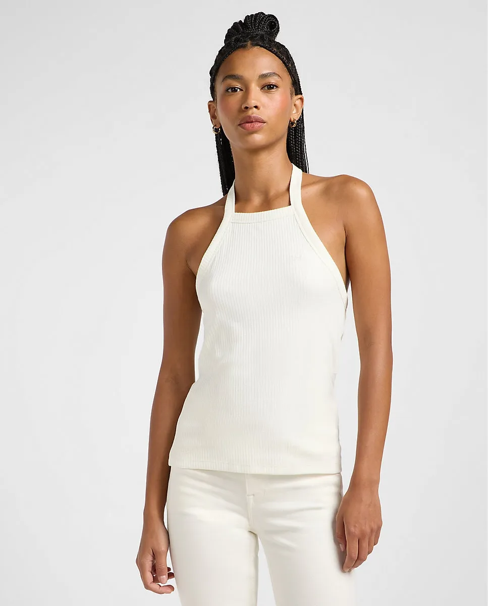 

Женская майка с открытой спиной Lee, белый