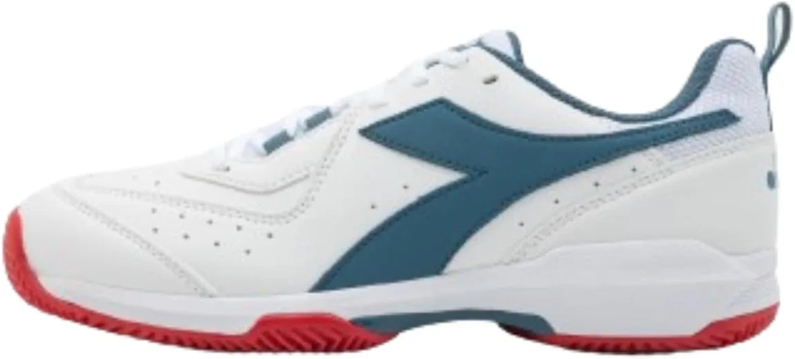 Теннисные туфли Diadora унисекс S.Challenge 5 SL Clay, White Oceanview Sauce