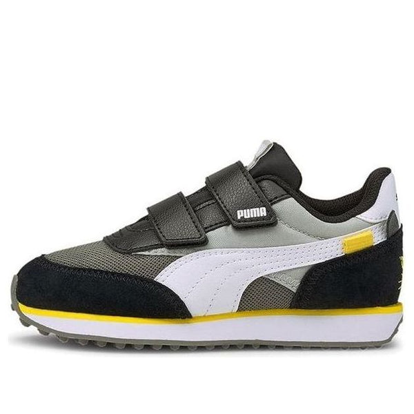 

Кроссовки future rider animals running shoes black/white Puma, белый