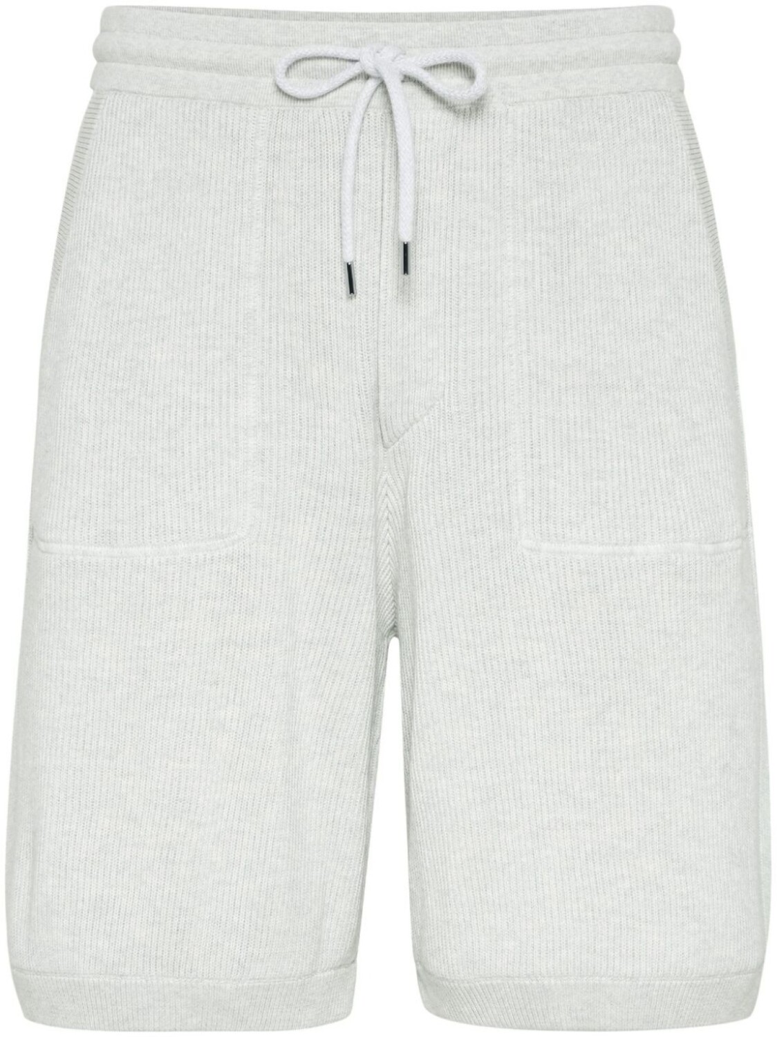 

Brunello Cucinelli трикотажные шорты-бермуды, серый