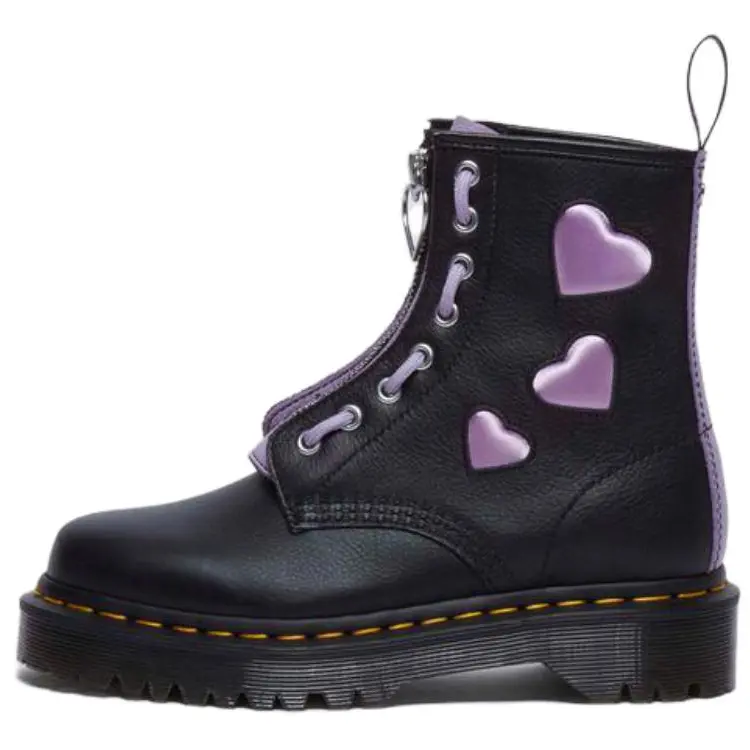 Dr.Martens Короткие женские ботинки Martin, черные