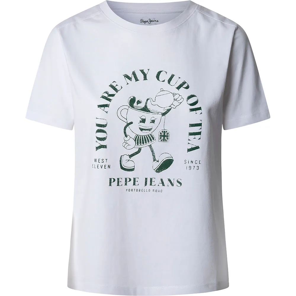 

Футболка с коротким рукавом Pepe Jeans Raquel, белый