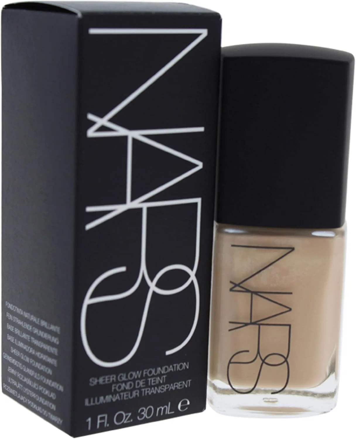 Тональная основа Sheer Glow Foundation NARS 30 мл, оттенок Santa