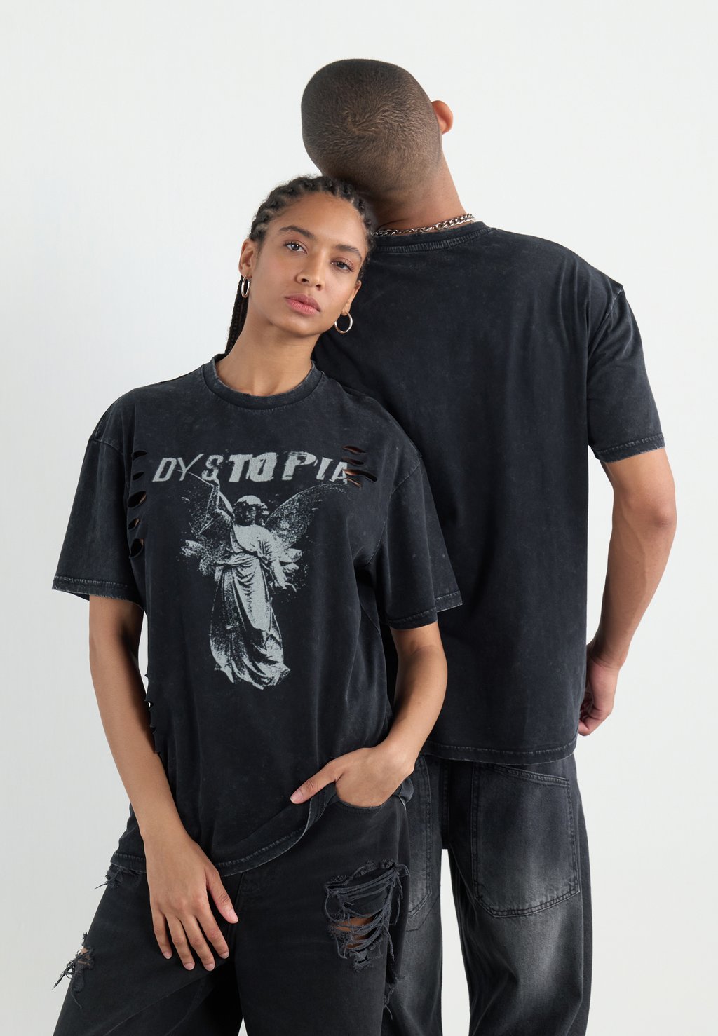 

Футболка с принтом UNISEX YOURTURN, черный