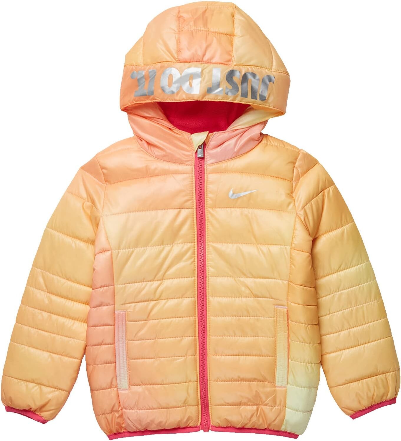 

Куртка Nike Just Do It Printed Puffer Jacket, цвет Hyper Pink