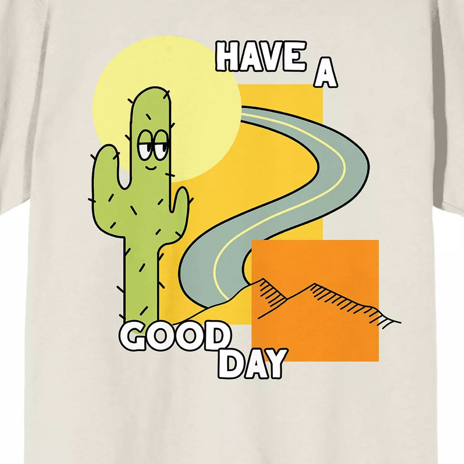 

Мужская футболка Positive Vibes Good Day Licensed Character