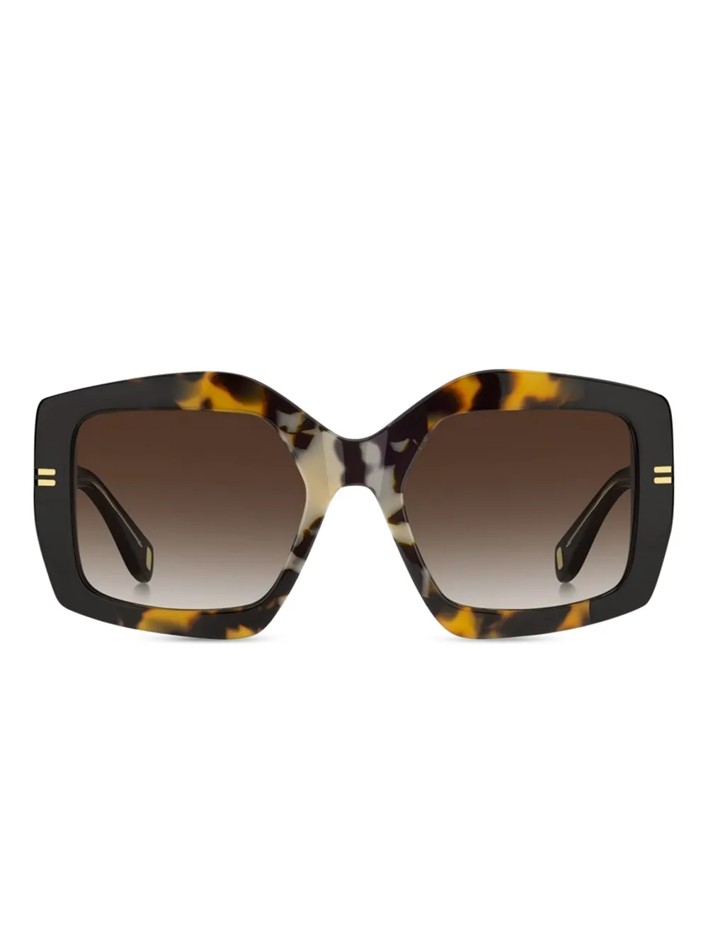 

Солнцезащитные очки в геометрической оправе Marc Jacobs Eyewear, черный