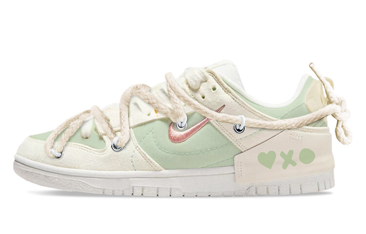 

Кроссовки Nike Dunk Disrupt Skateboarding Shoes Women's Low-top White/m/green, цвет Off White