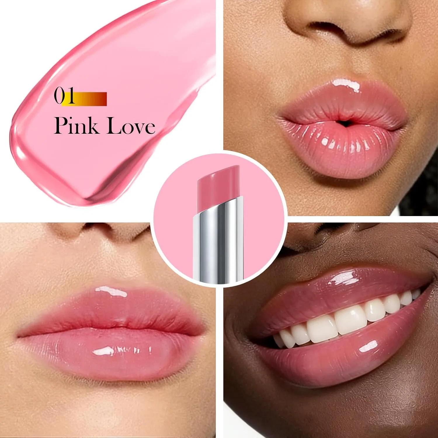 Тинтованный бальзам для губ с SPF 30 «01 Pink Love» от Prreal Prreal, 01 Pink Love — фото 2