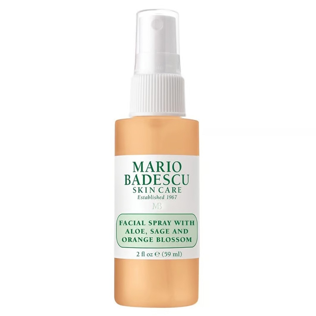 

Спрей для лица face spa facial spray with aloe, sage and orange blossom Mario Badescu, orange