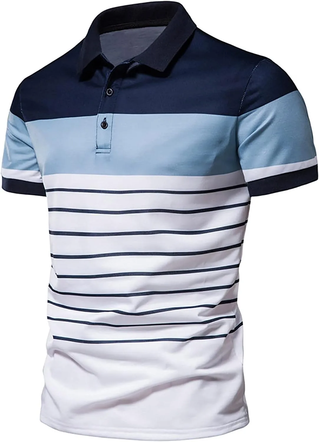 Мужская футболка с коротким рукавом Casual Slim Fit — фото 2