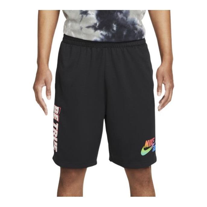 

Шорты Men's Nike Alphabet Logo Printing Sports Shorts Black DV1881-010, разноцветный