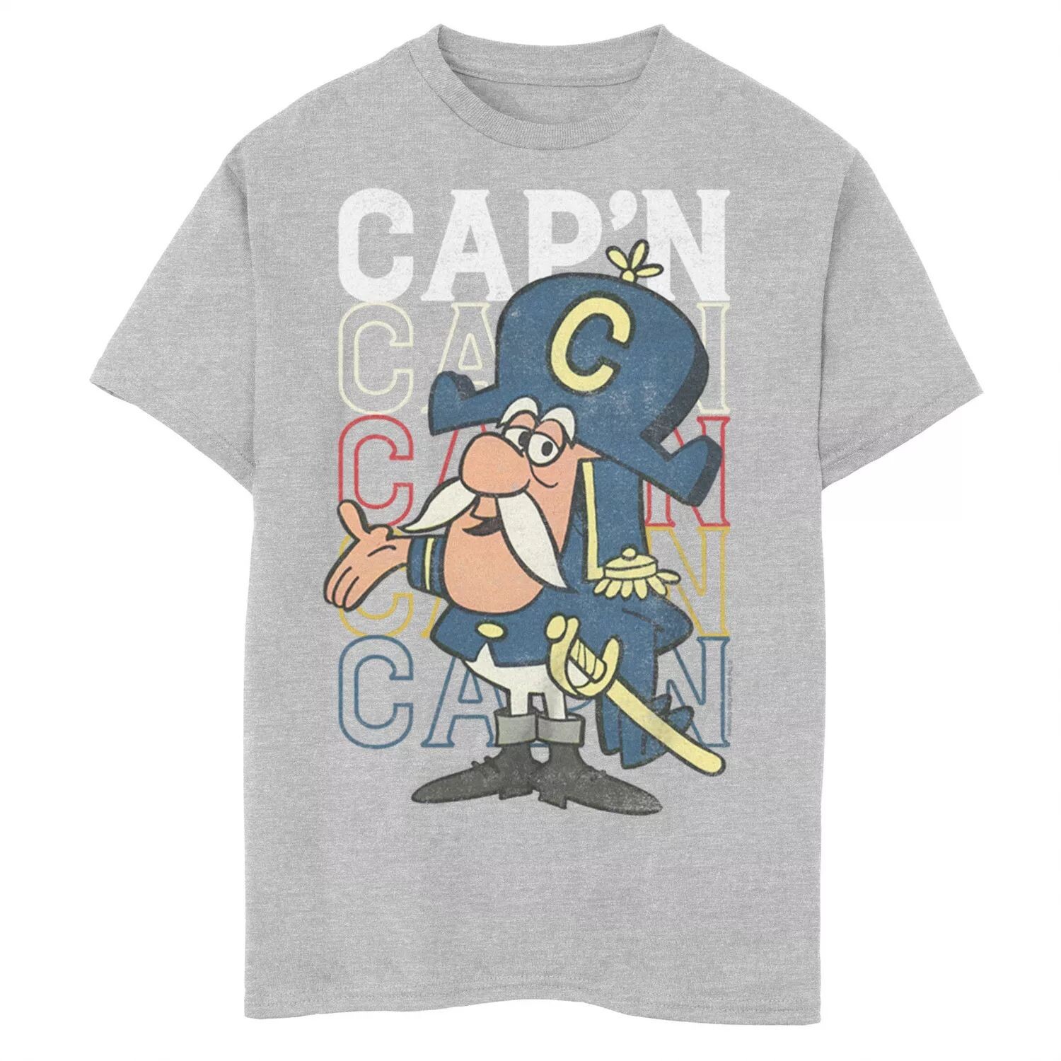 

Футболка Captain Crunch с графическим рисунком Capitan для мальчиков 8–20 лет Licensed Character