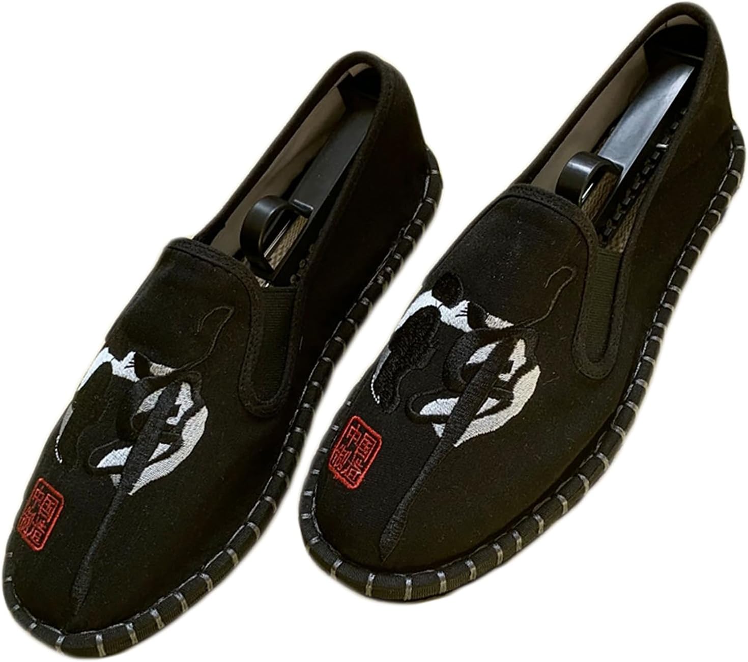 

Вьетнамки Tinymori с вышивкой для Тай-Чи и кунг-фу, унисекс, тканевые спортивные тапочки для единоборств, традиционные китайские слипоны с противоскользящей подошвой для мужчин и женщин, 12 вариантов, Zen Calligraphy