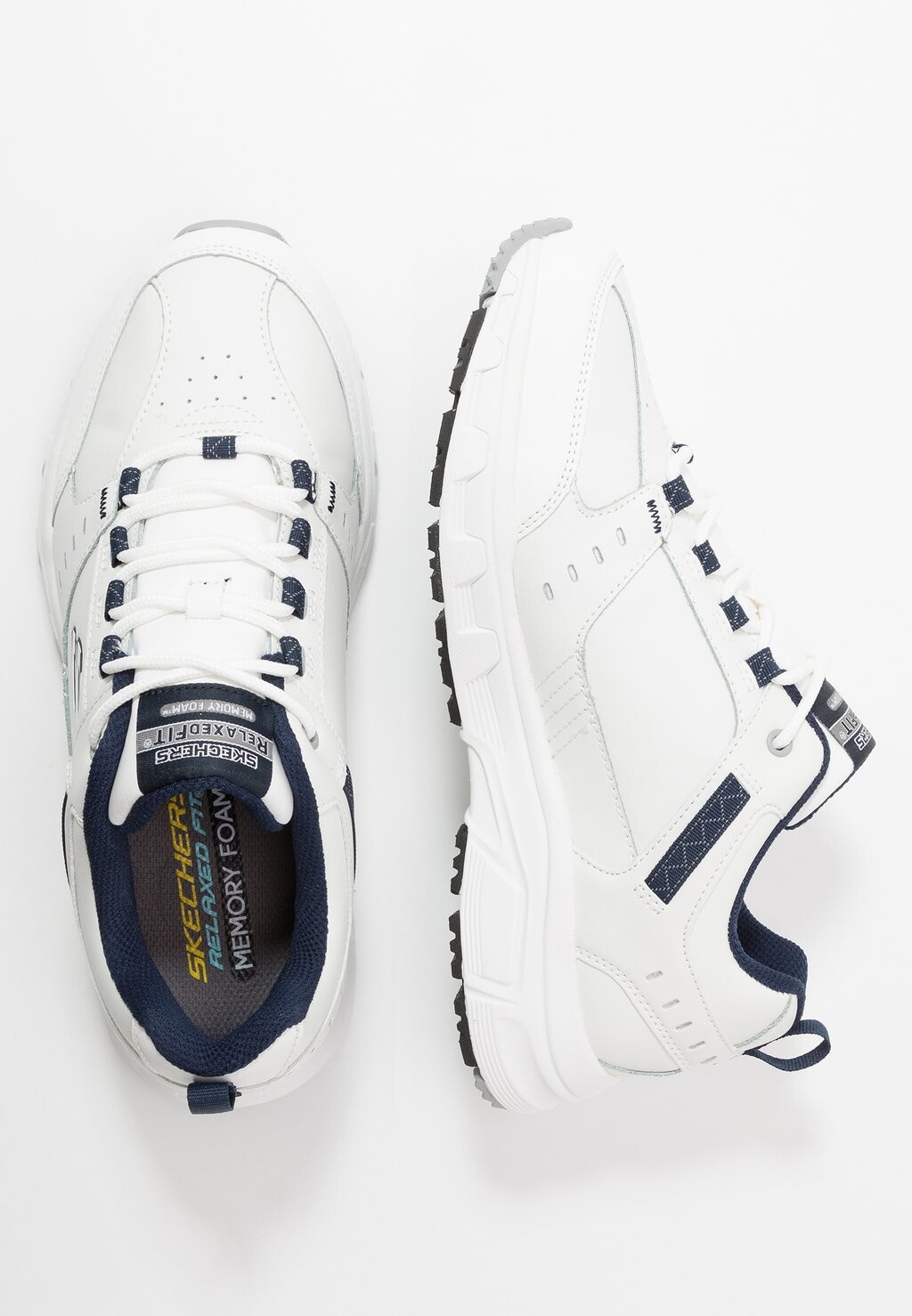 Низкие кроссовки OAK CANYON Skechers, белый/темно-синий — фото 2