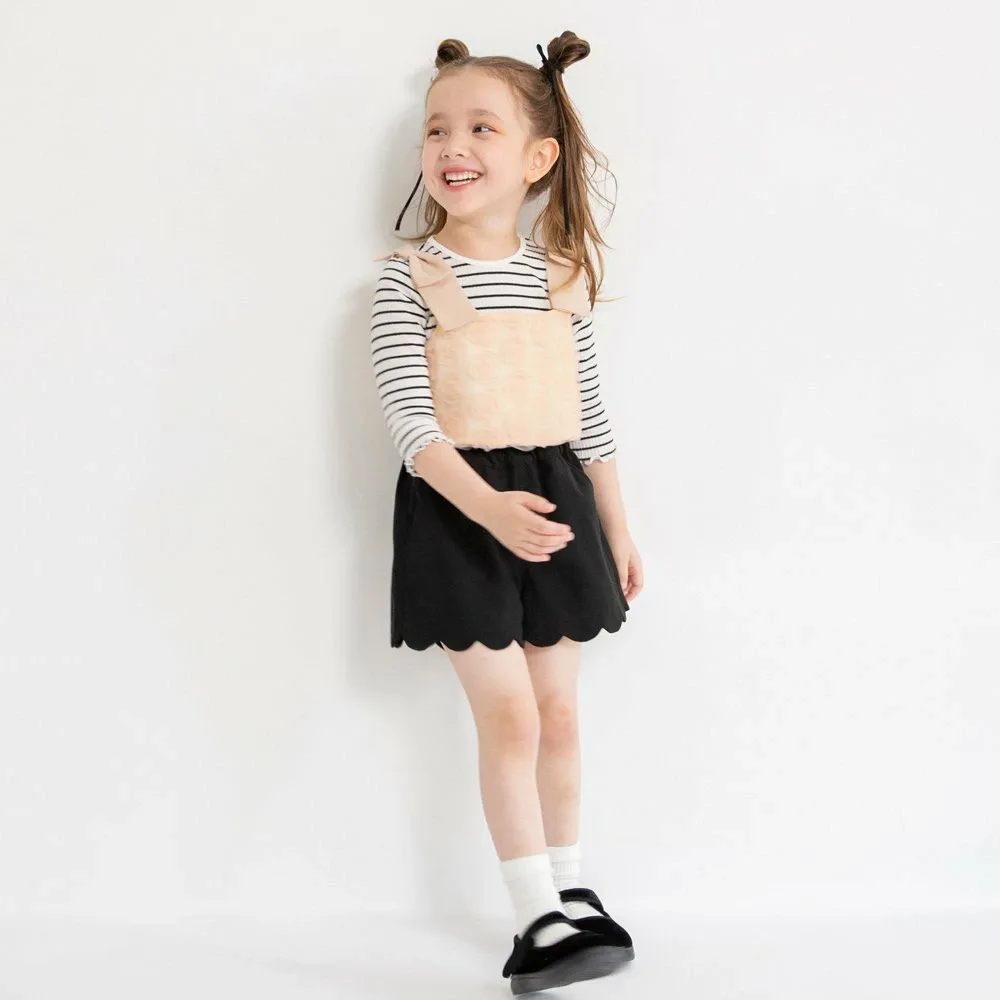 Комплект из топа-бюстье из розового тюля. Branshes, pink