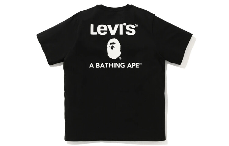 

Футболка Bape мужская A Bathing Ape, черный