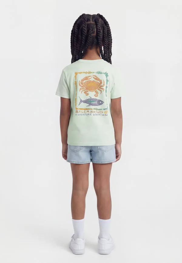 Футболка унисекс с принтом «фауна» Billabong, Pale Aqua — фото 2