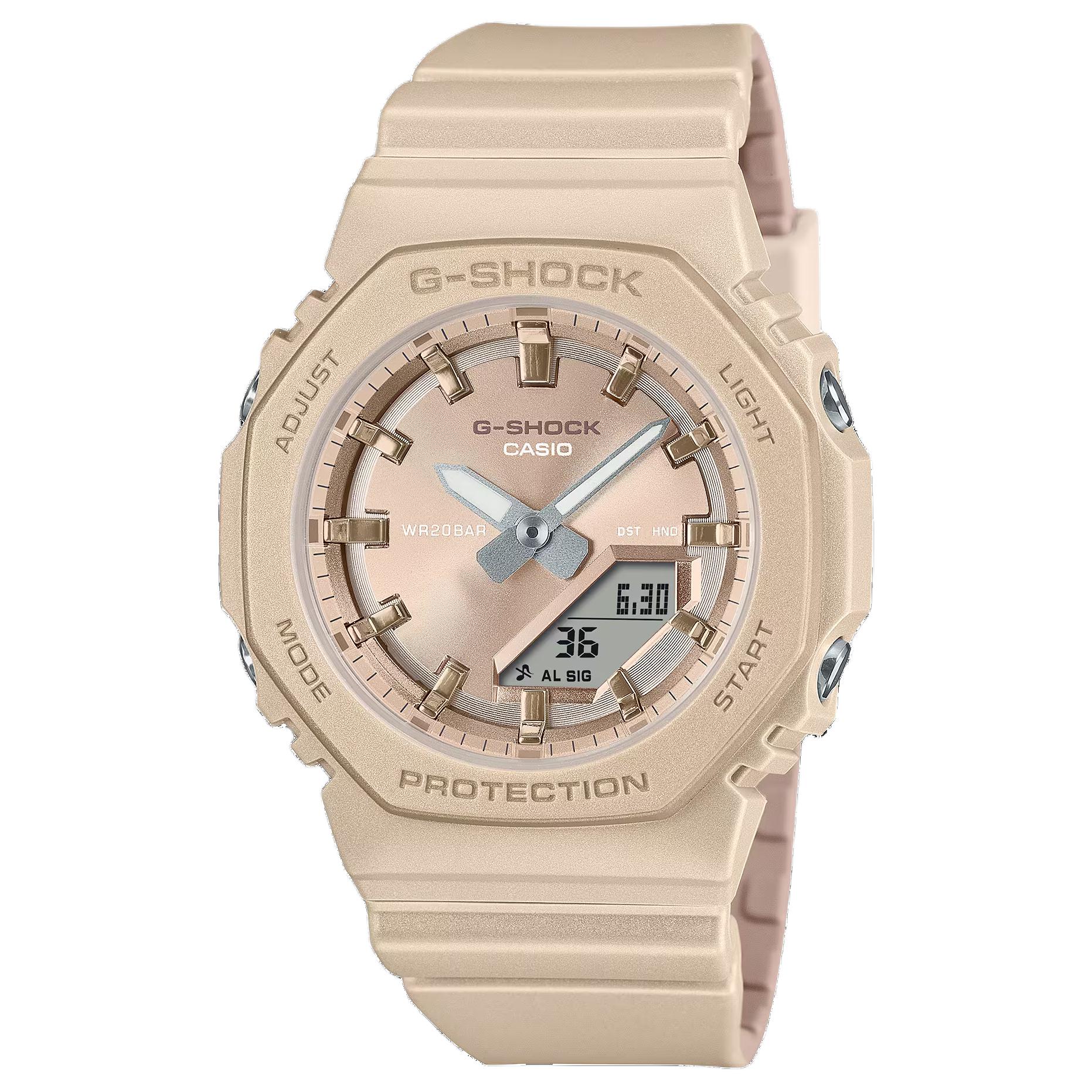 

CASIO Часы Women's Gold Watch GMA-P2100ST-9A, Gold Dial