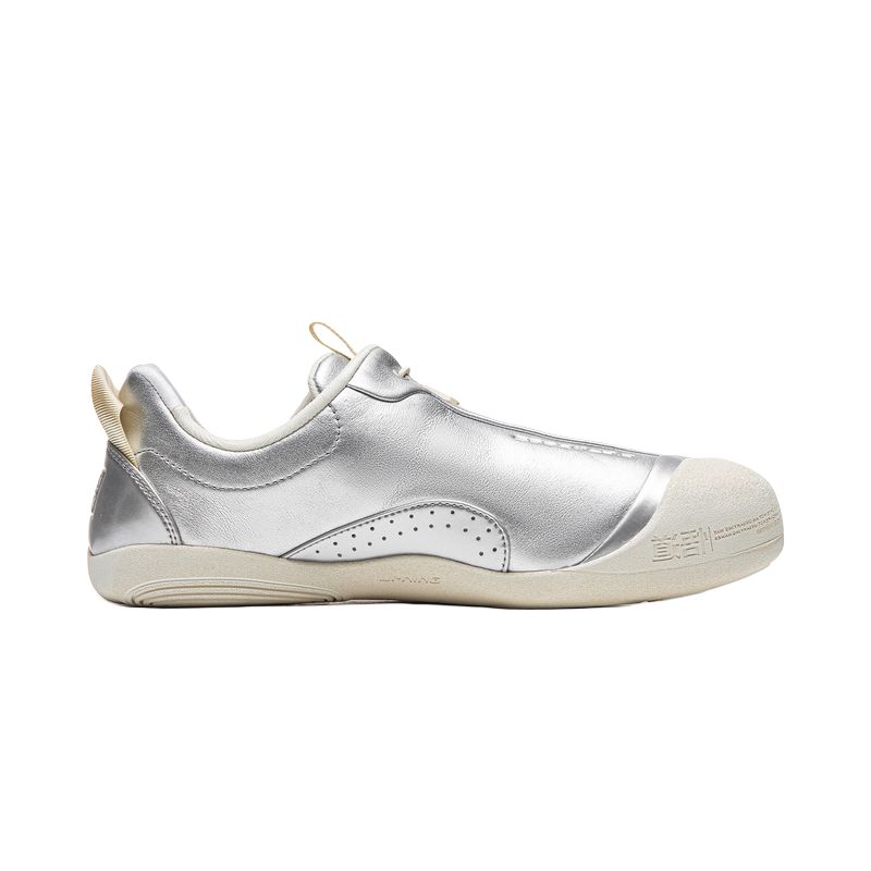 Дышащие легкие повседневные кроссовки Low top Unisex Silver LiNing, серебряный — фото 3