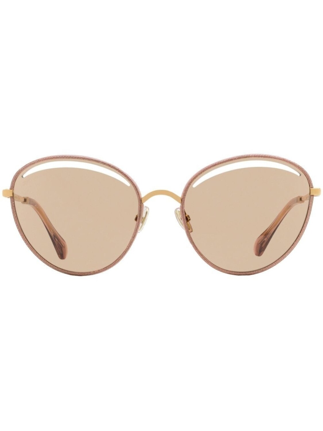 

Солнцезащитные очки Malya Jimmy Choo Eyewear, бежевый