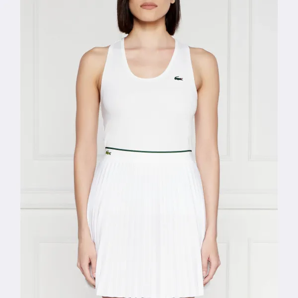 

Облегающий топ Lacoste, белый