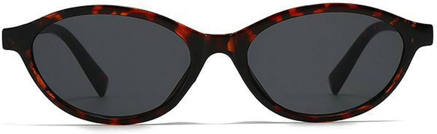 

Сексуальные маленькие овальные солнцезащитные очки для женщин, модные роскошные синие очки с защитой от УФ-излучения UV400, зеленые очки для мужчин, винтажные солнцезащитные очки mincl, Leopard Gray