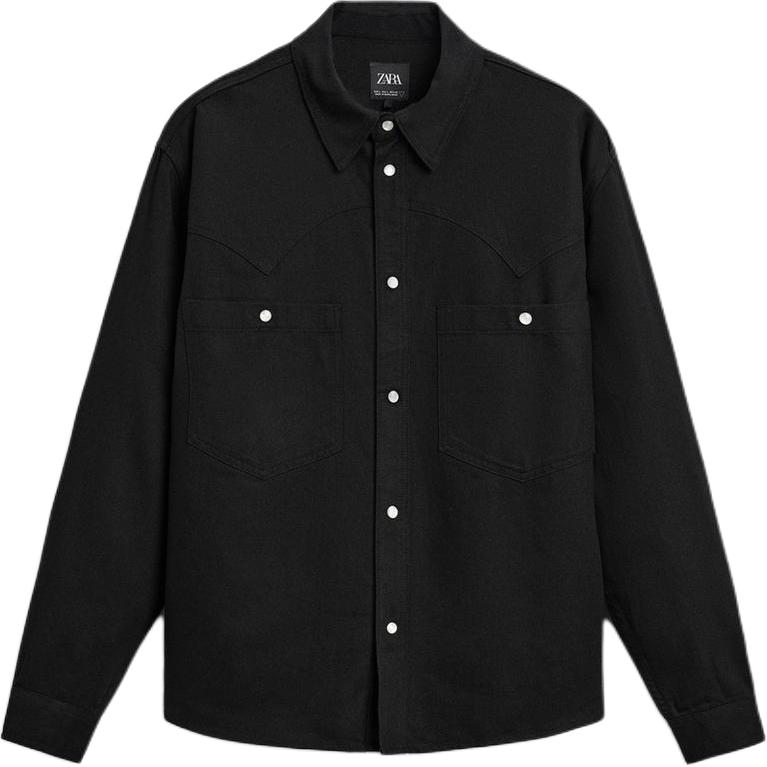 

Рубашка мужская ZARA, синий